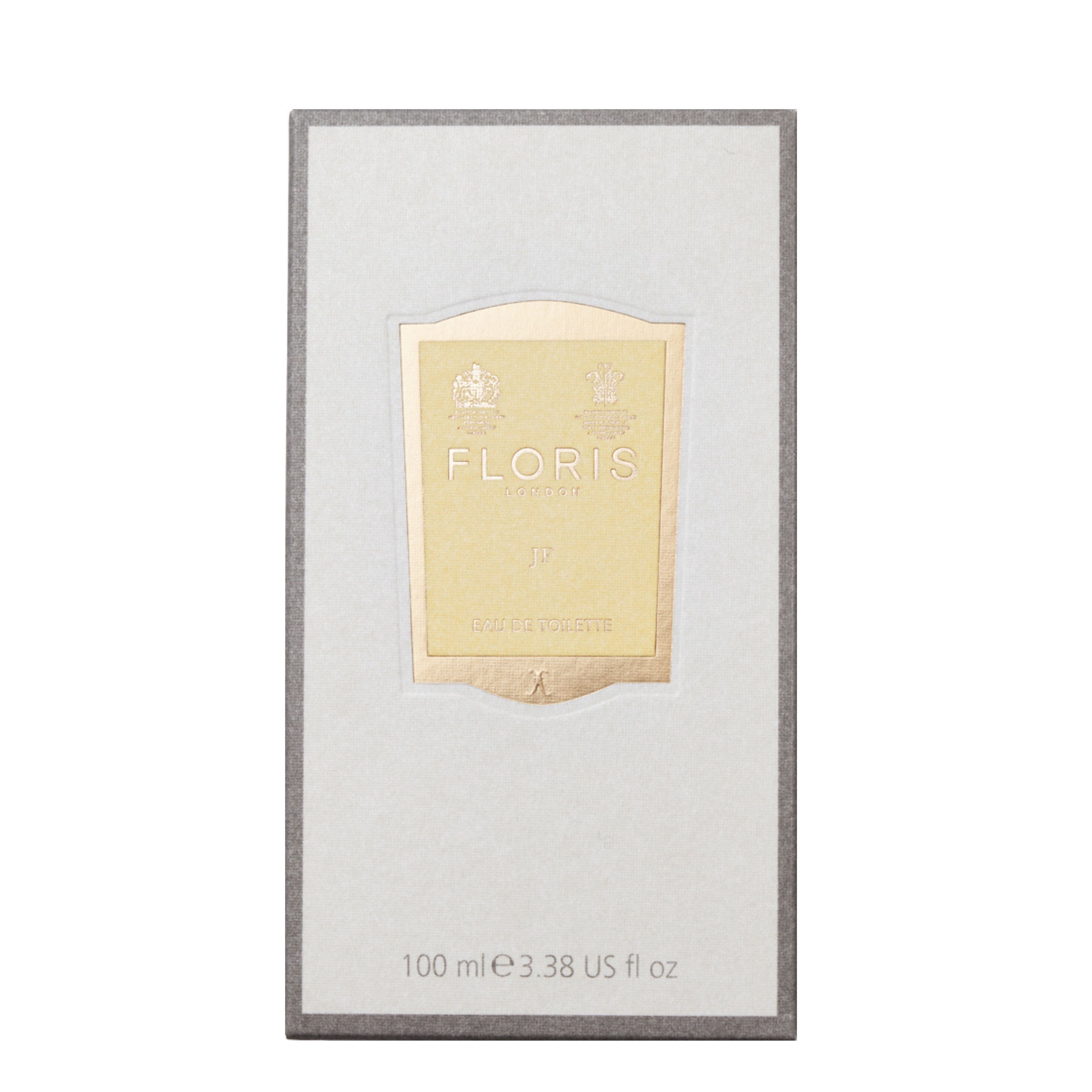 Floris perfume bottle packaging on a white background