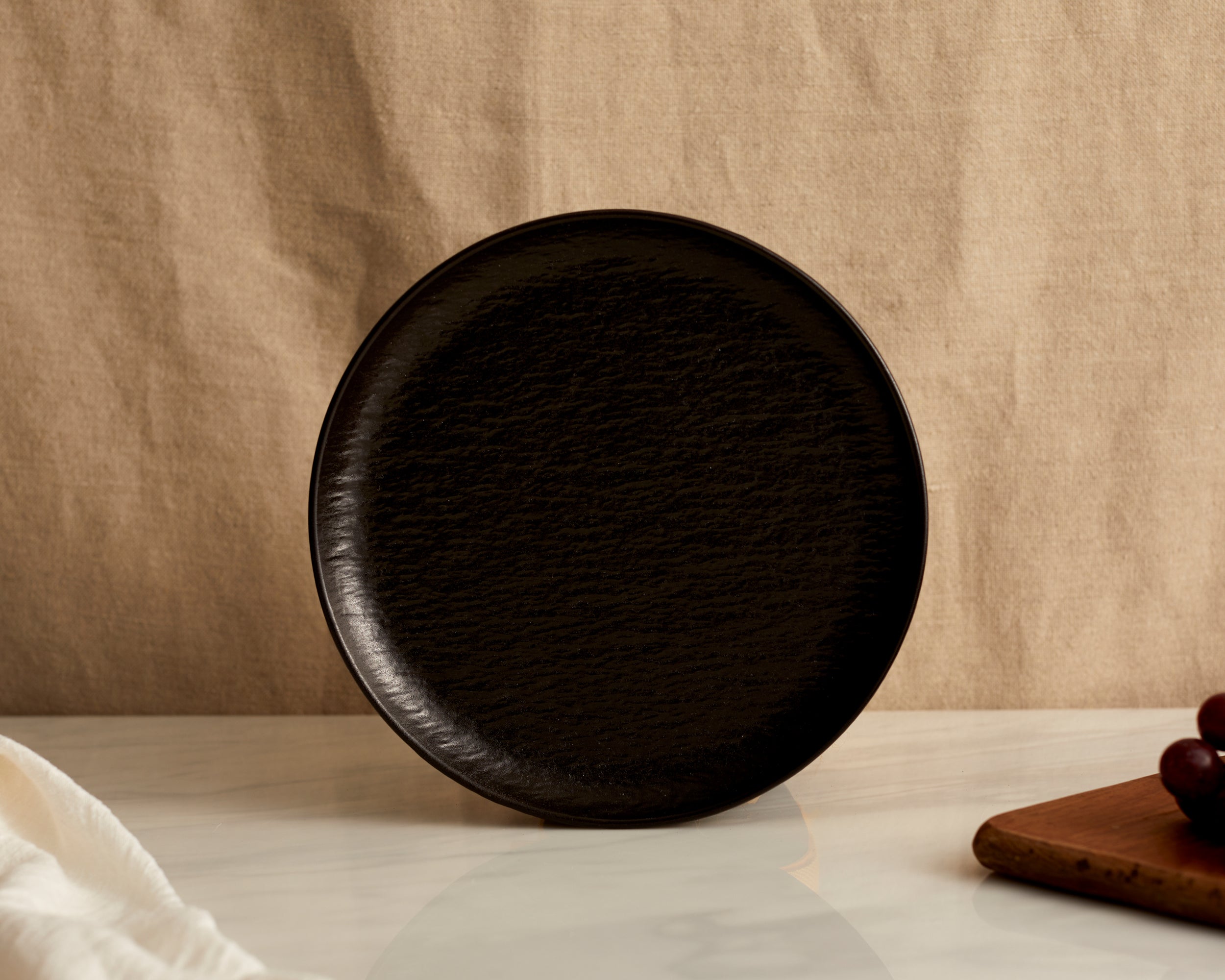 Enigma Porcelain Round Starter Plate