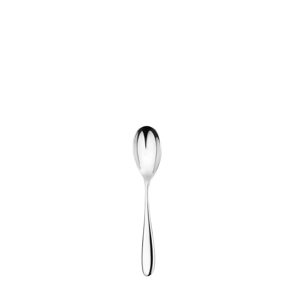 Charingworth Santol Mirror Silver spoon on a white background