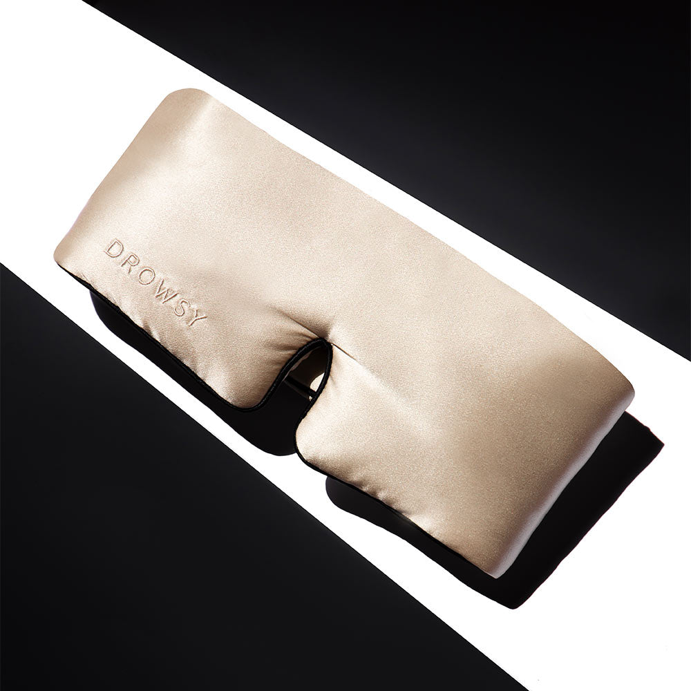 Dusty Gold Sleep Mask - Pipe Dreams Edition