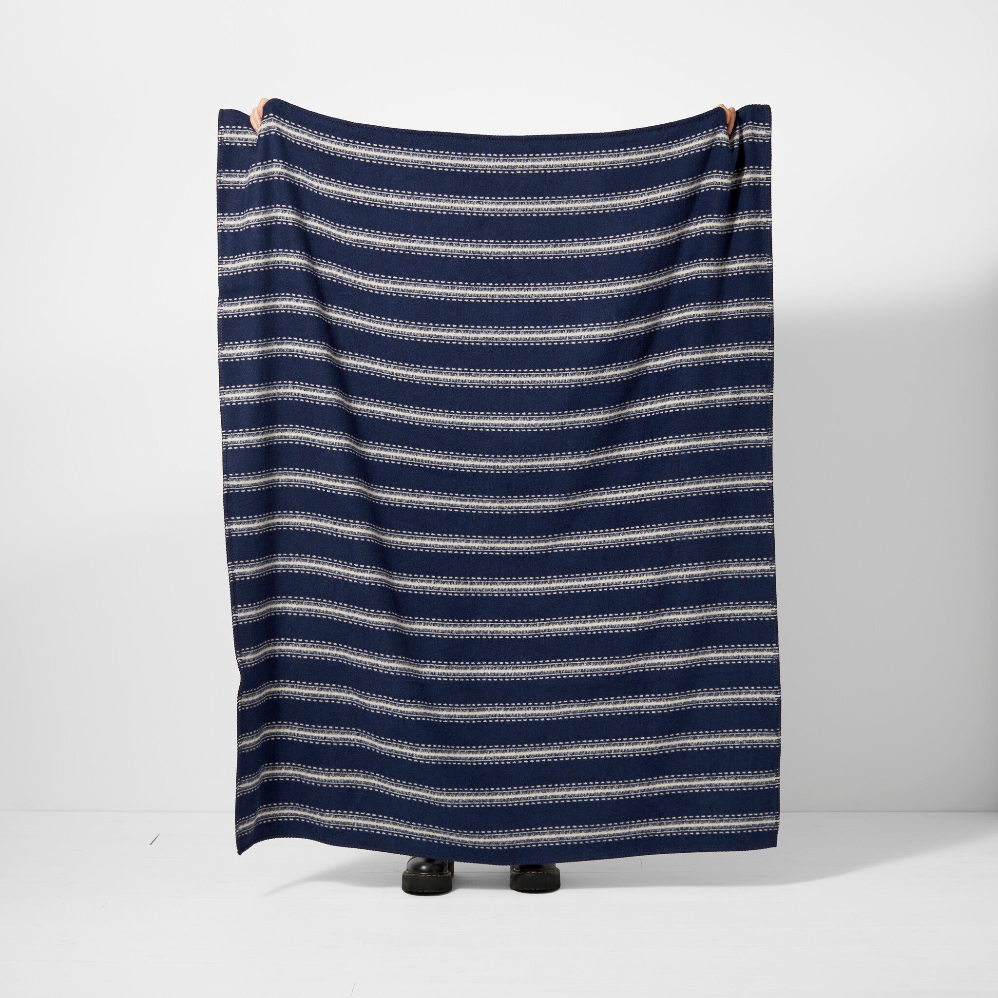Fell Stripe Small Recycled Cotton Throw