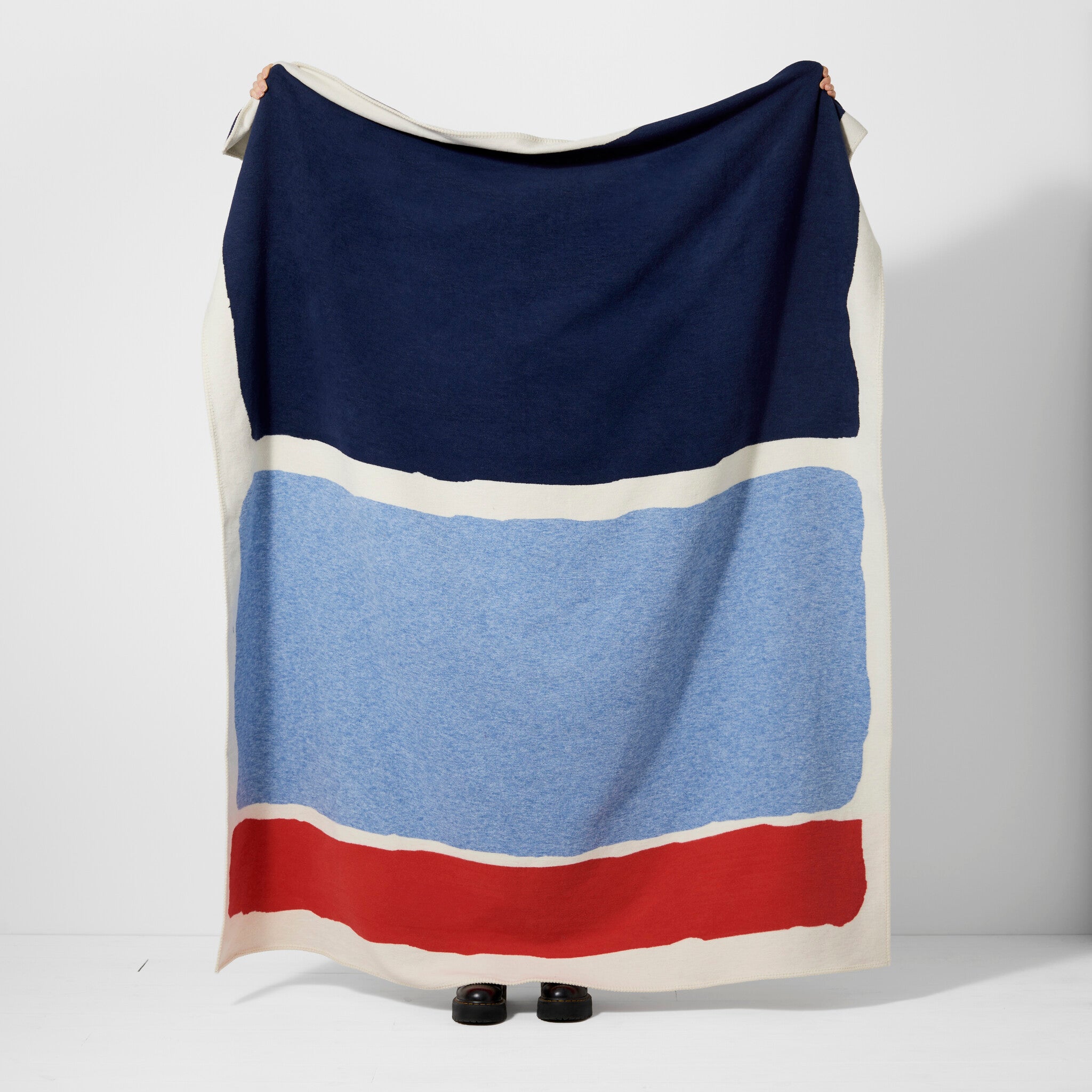 Milton Large Recycled Cotton Throw