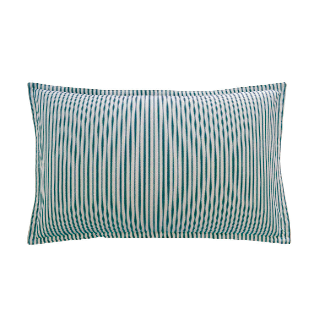 Ticking Stripe 1 Large Rectangle Oxford Edge Cushion