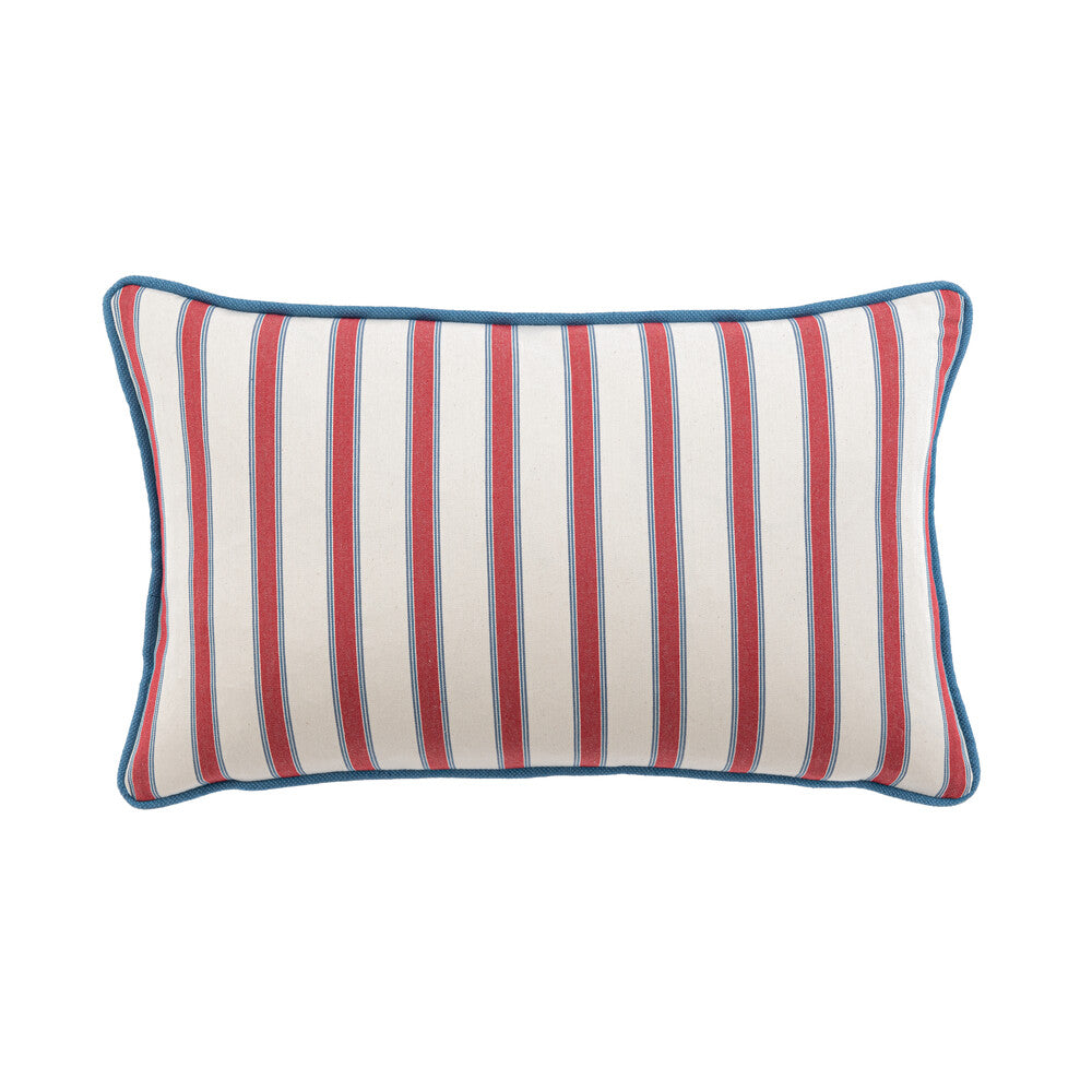 Blazer Stripe Piped Cushion