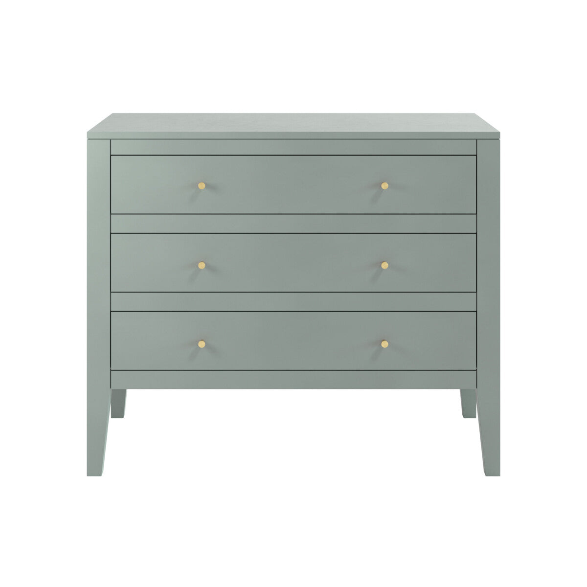 Aston Three Drawer Chest of Drawers- Pigeon Grey