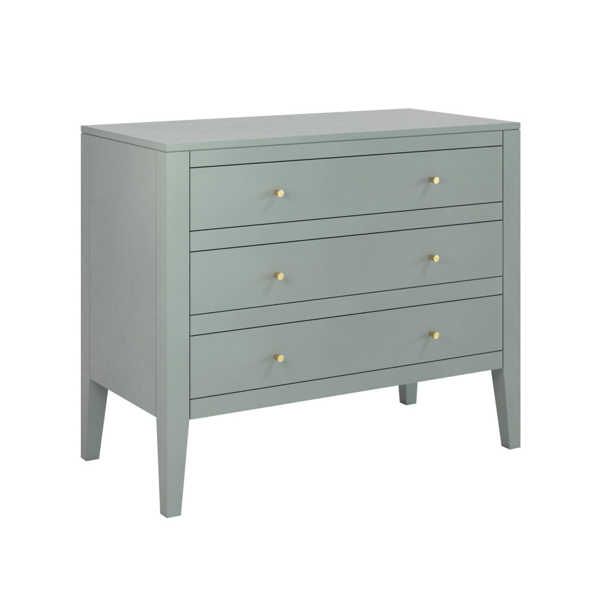 Aston Three Drawer Chest of Drawers- Pigeon Grey