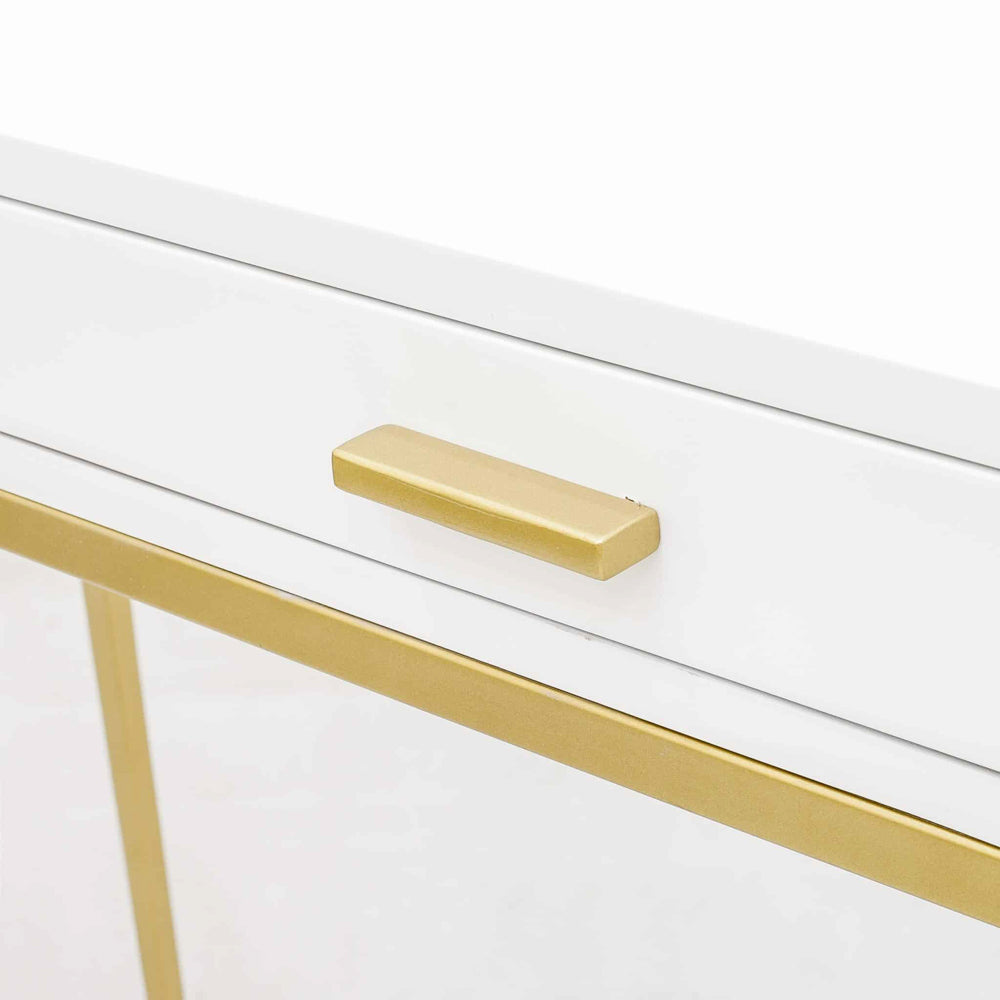 Blanc Gloss Console - White