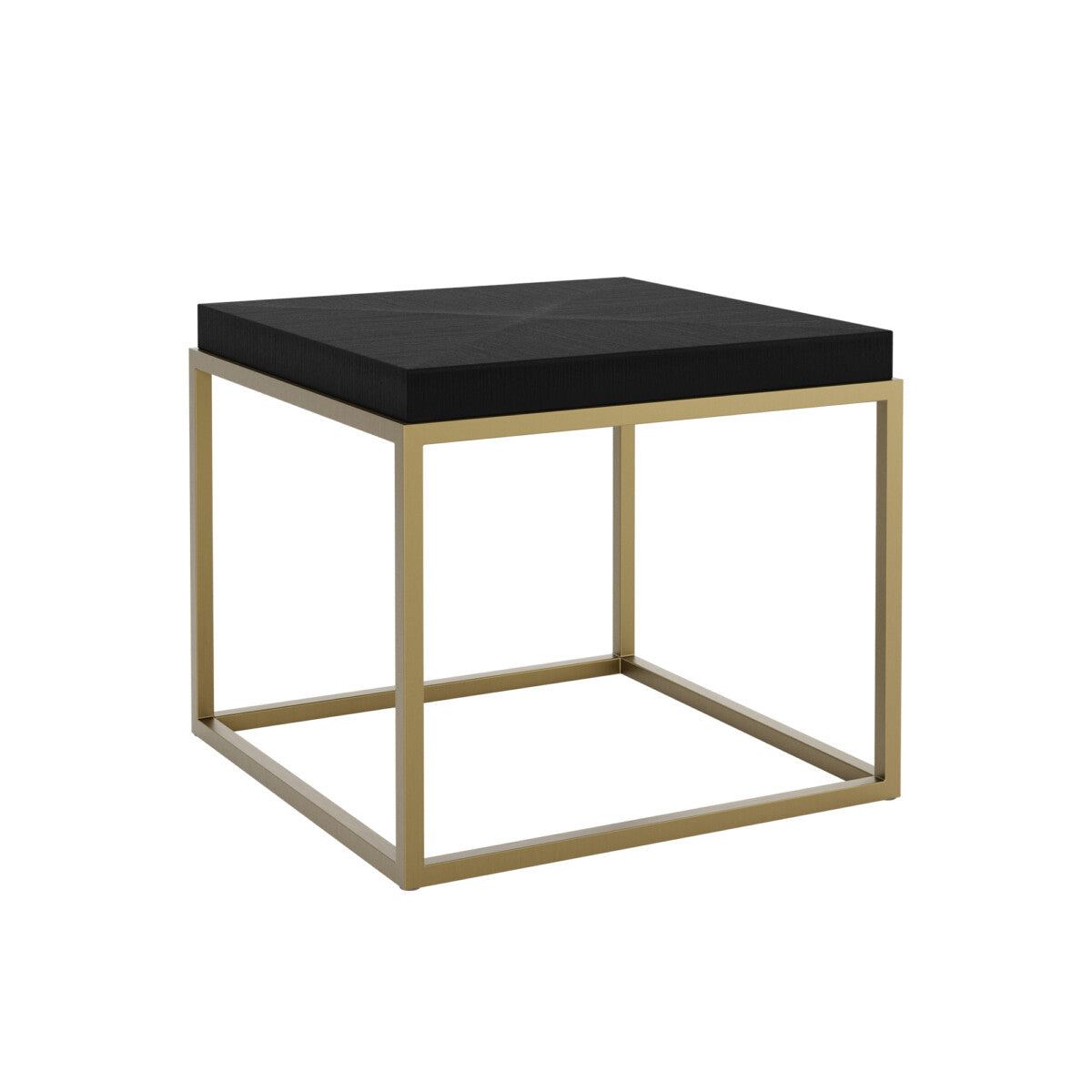 Dover Black Square End Table