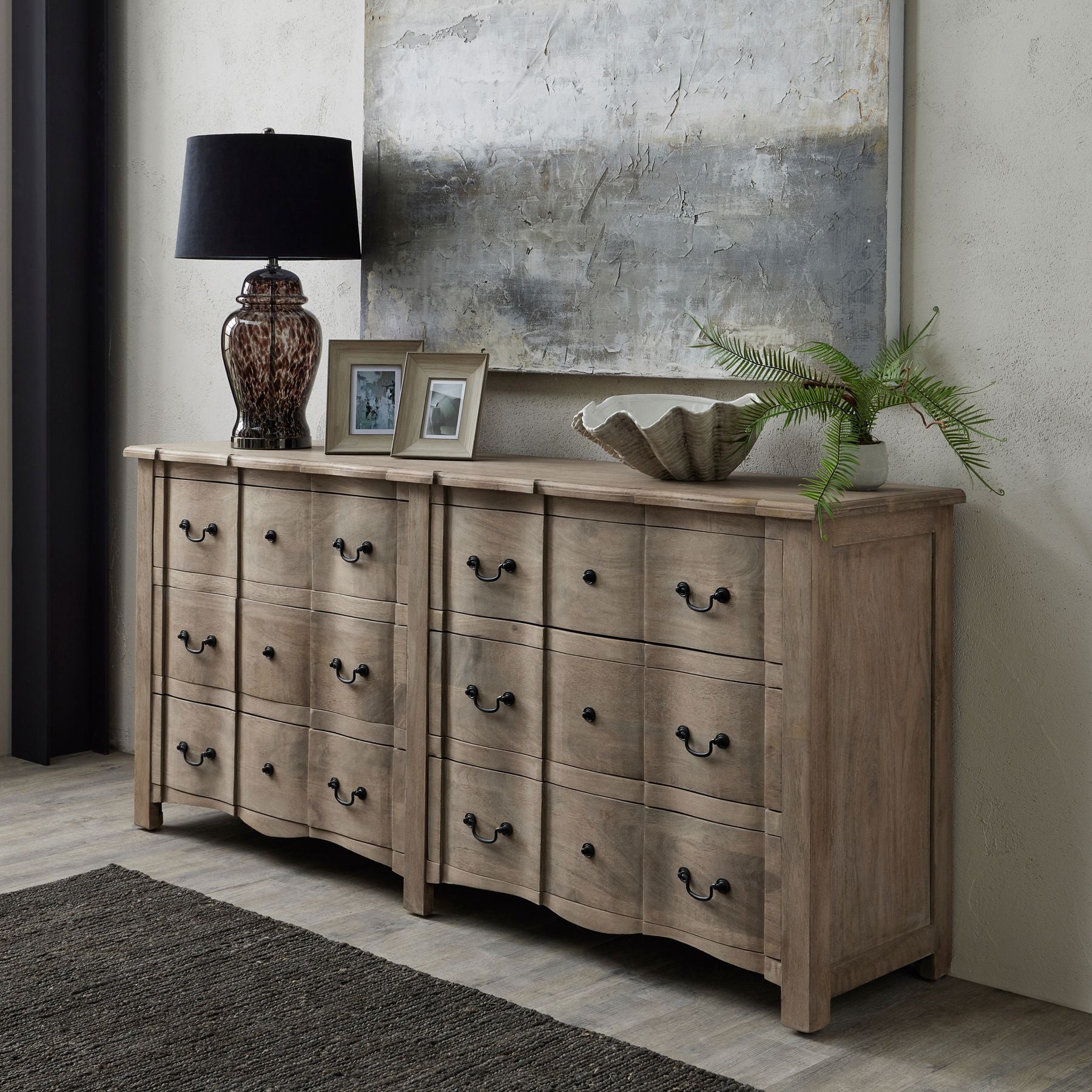 French Style 6 Drawer Chest