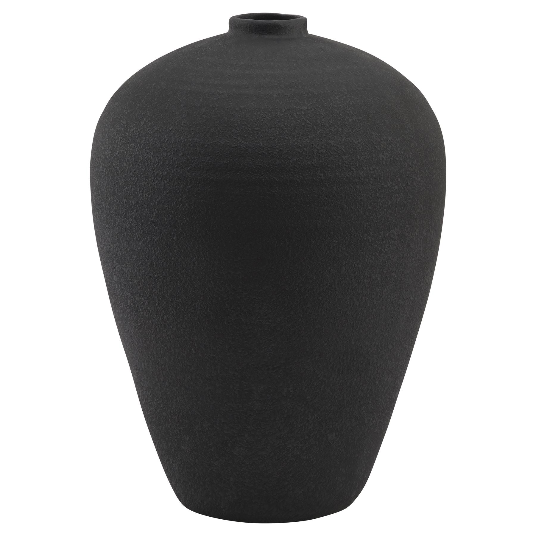 Matt Black Grande Vase
