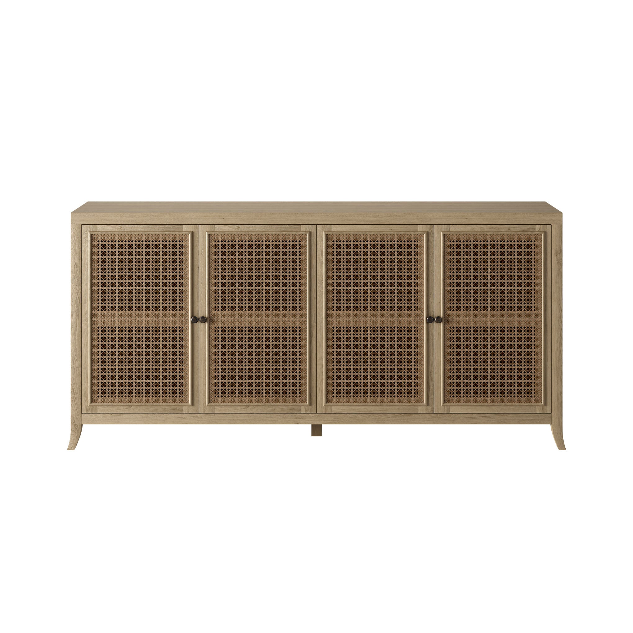 Meadow Oak Sideboard - Four Doors