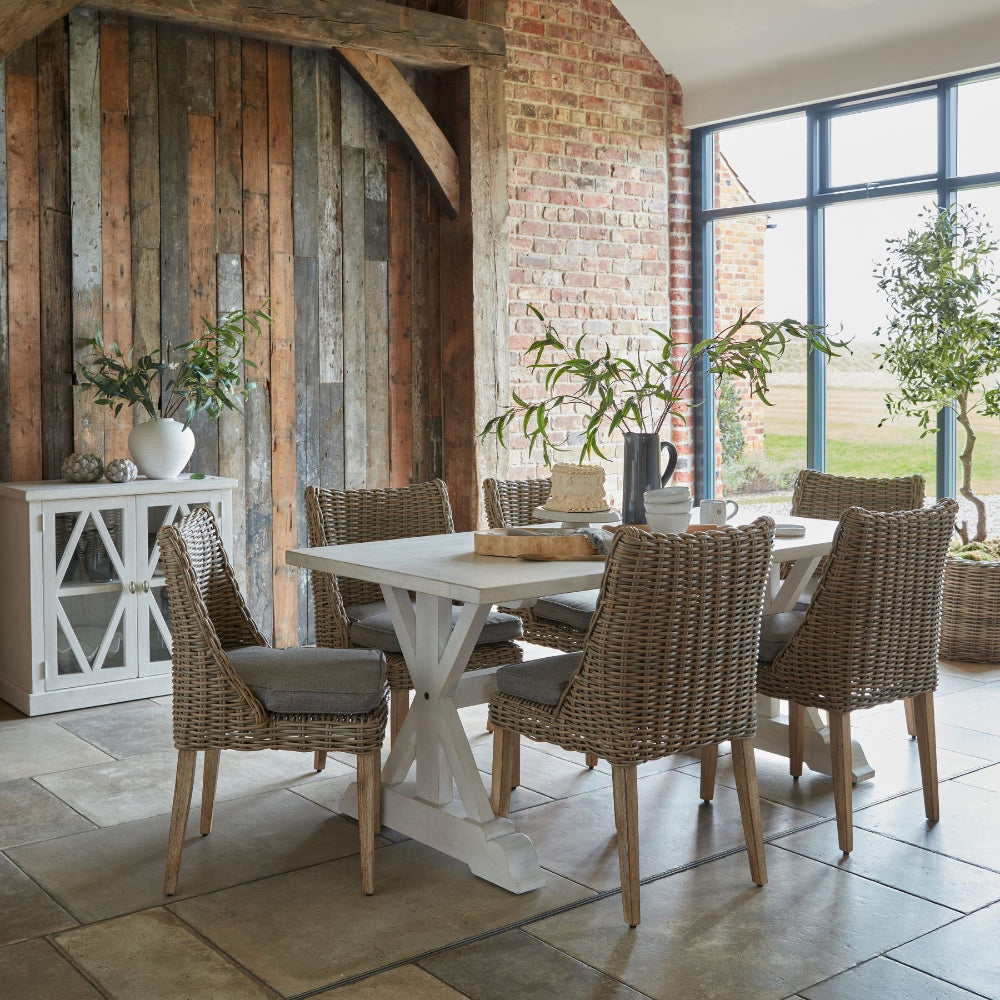 Outdoor Wicker Dining Chair