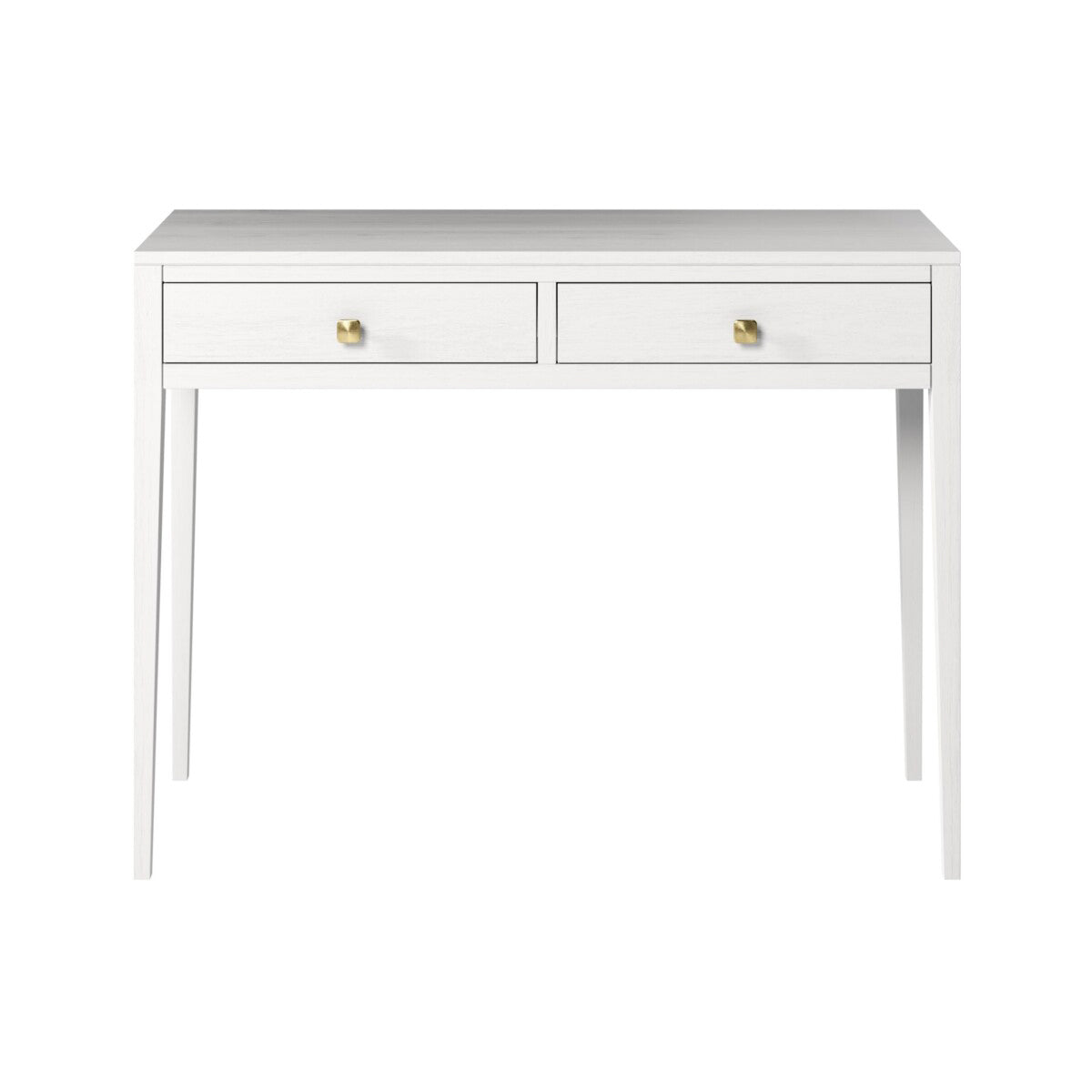 Rosie Two Drawer White Console Table