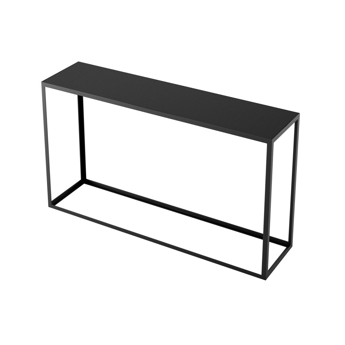 Elton Slate Grey Industrial Console Table