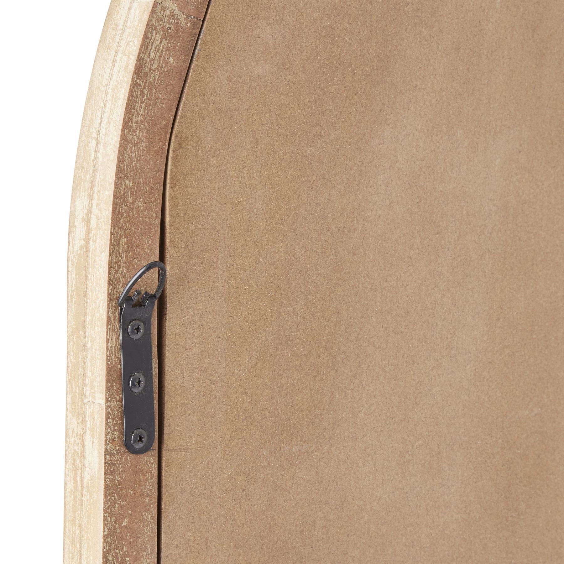 French Chic Arched Paned Wall Mirror