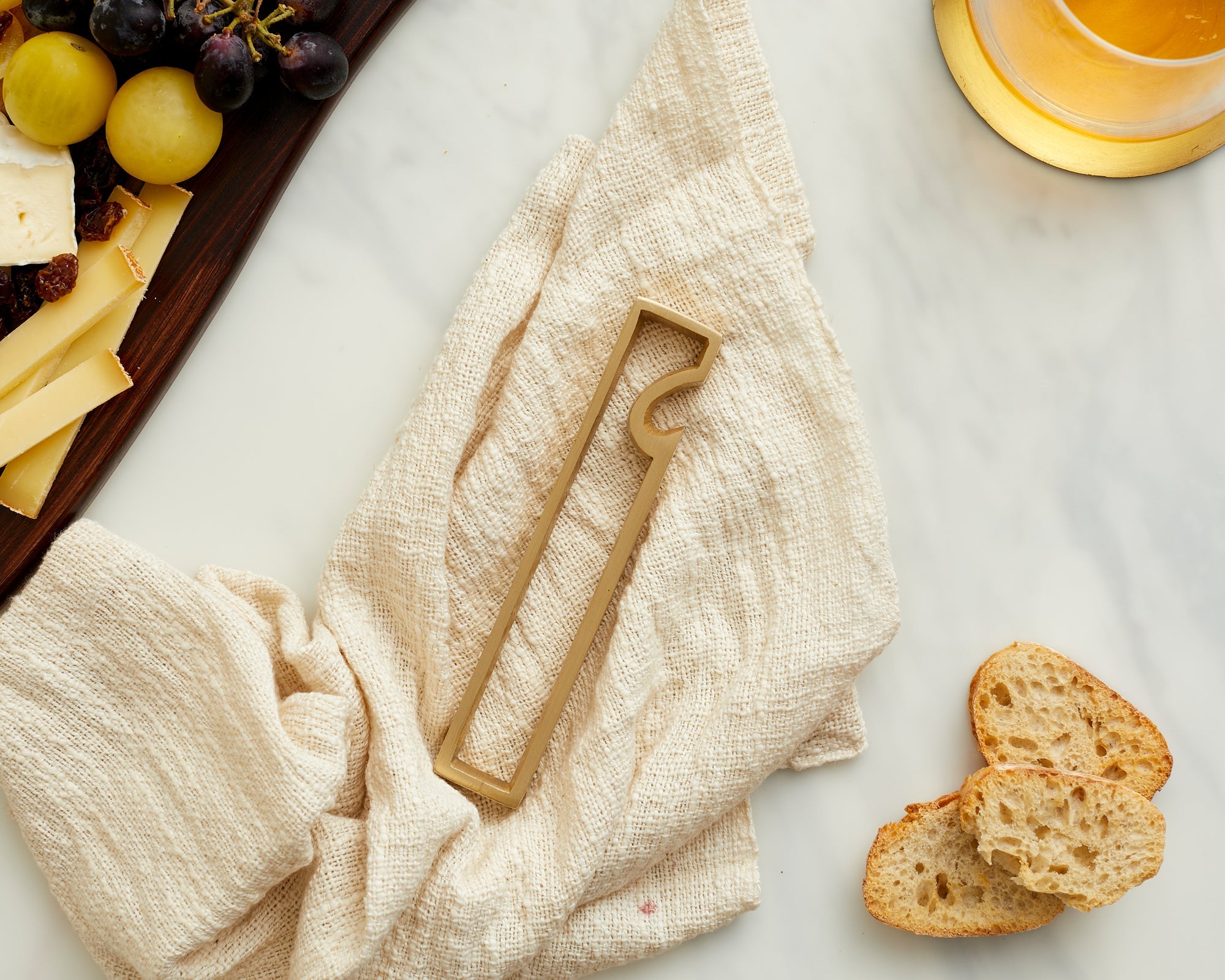 Léo Modern Brass Bottle Opener
