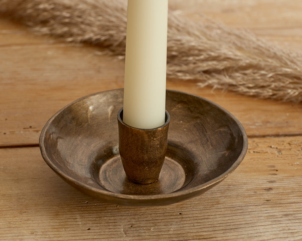 Sintra Rustic Iron Candle Holder