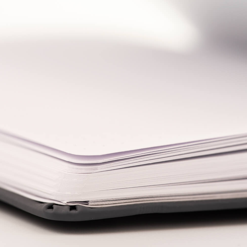 Close-up of pages within A5 Yop and Tom journal