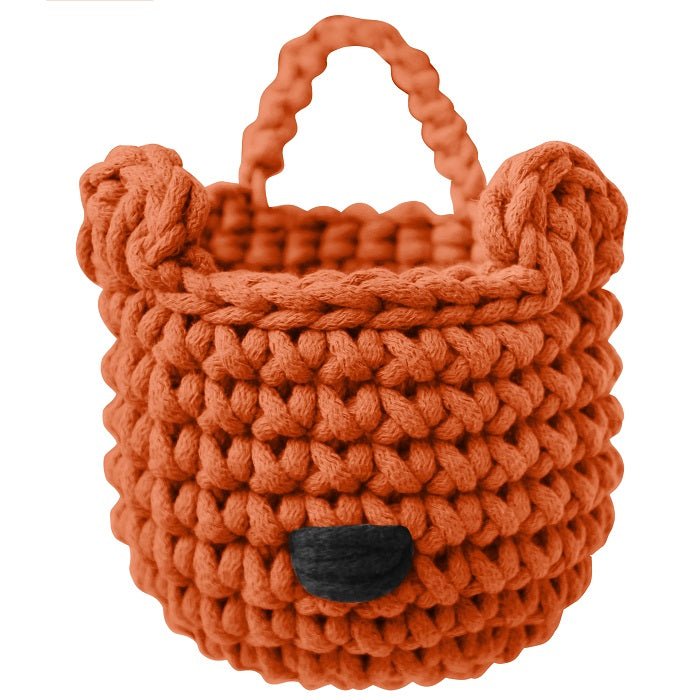 Bear Basket - Pumpkin