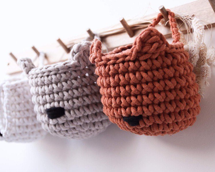 Bear Basket - Terracotta