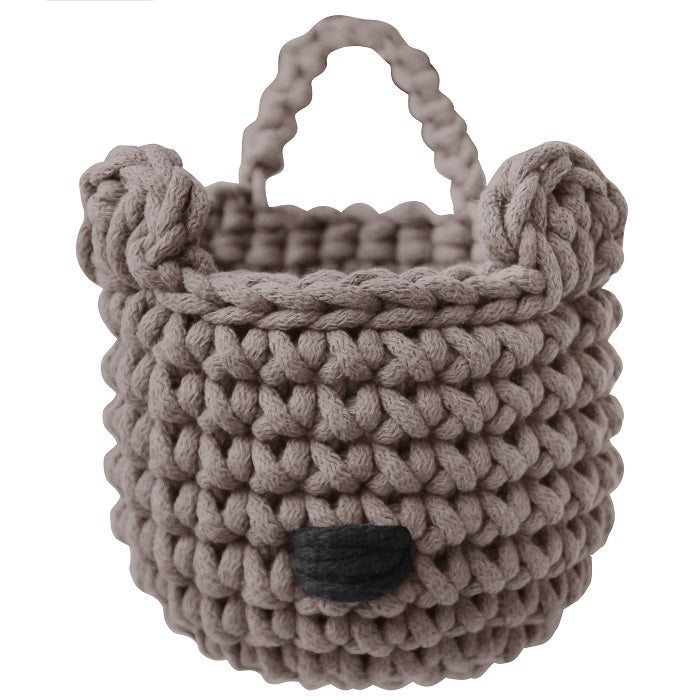 Bear Basket - Mocha