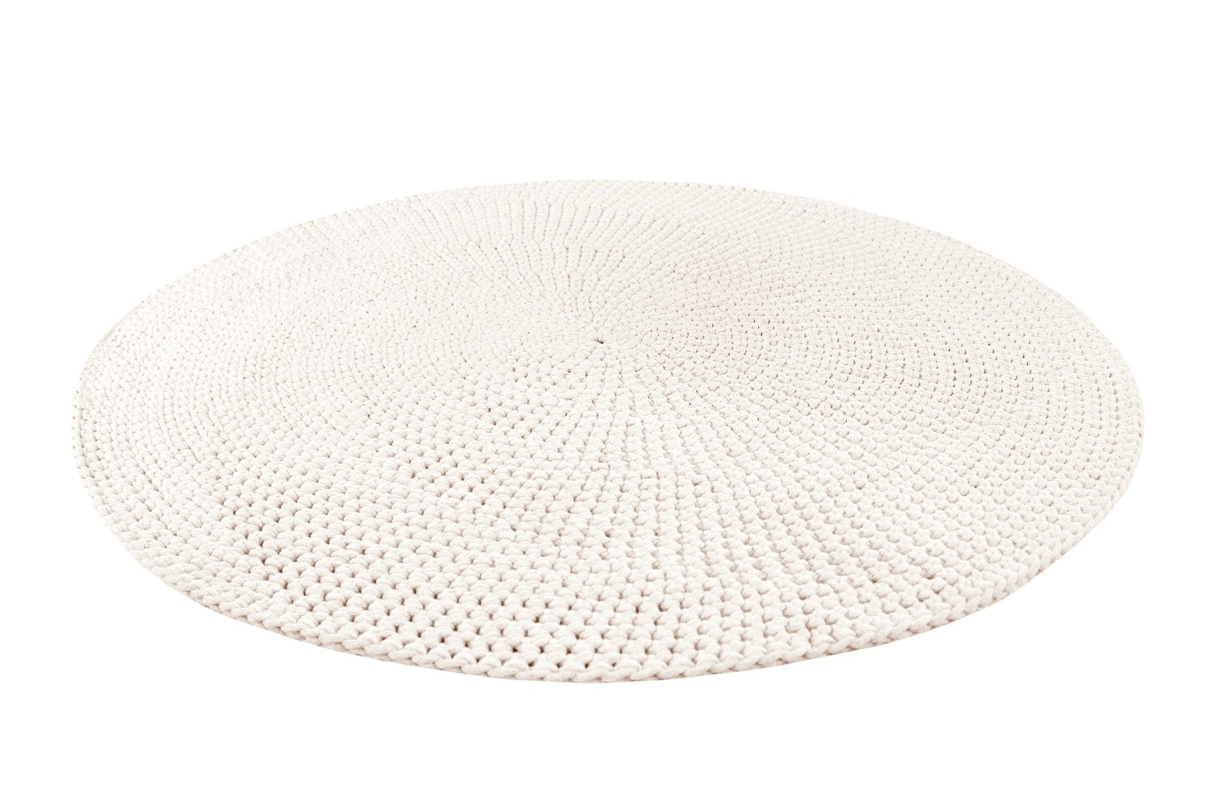 Crochet Rug Moon - Ivory