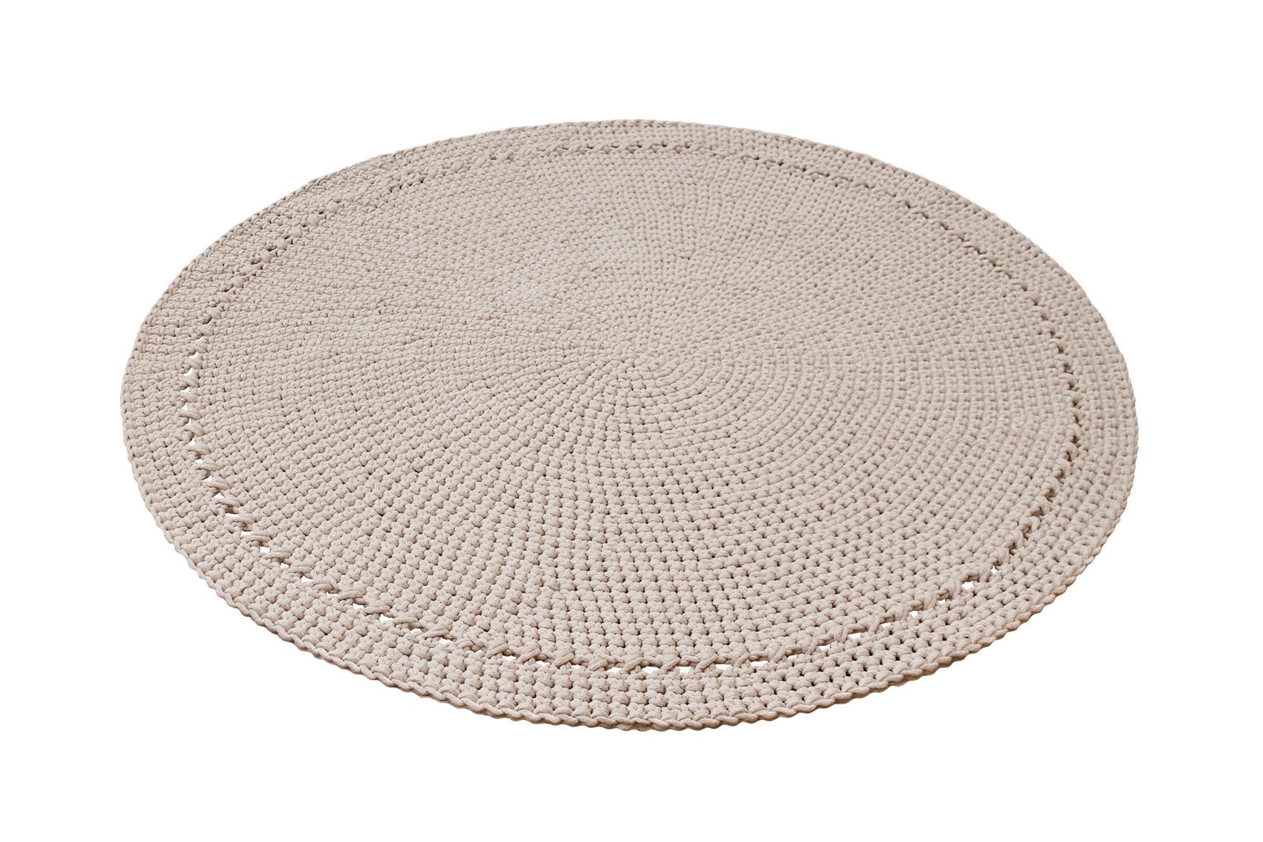 Crochet Rug Nebo - Beige