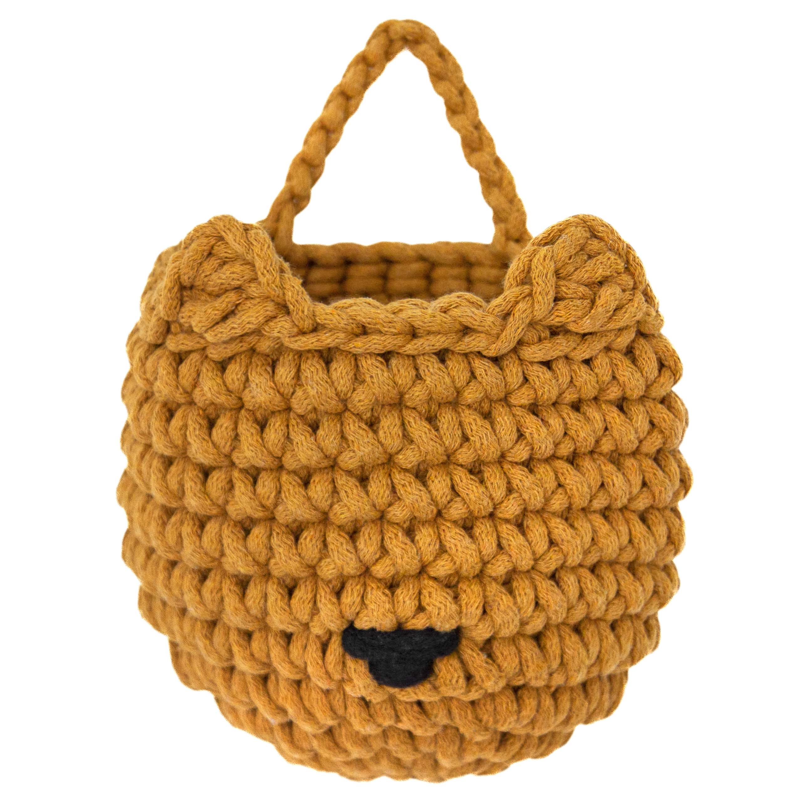 Fox Basket - Mustard
