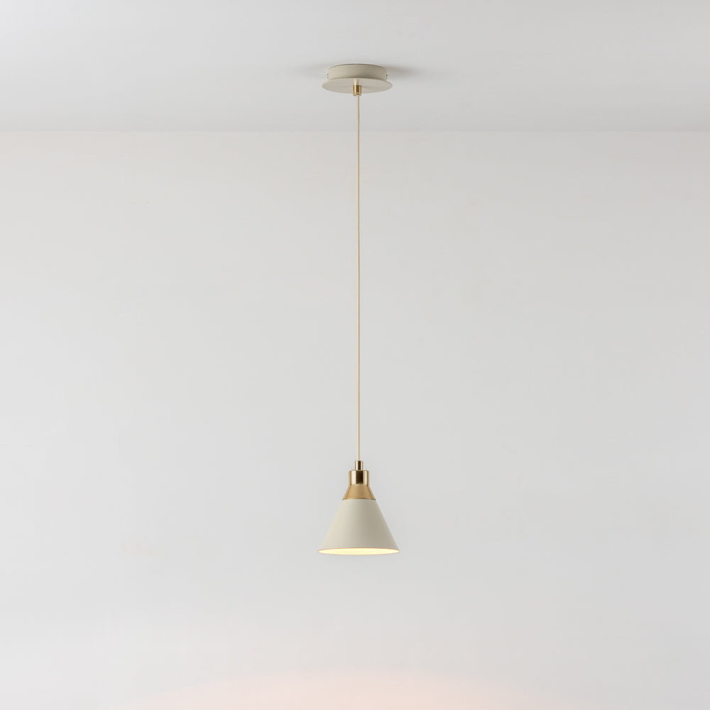Cone Pendant Ceiling Light - Sand