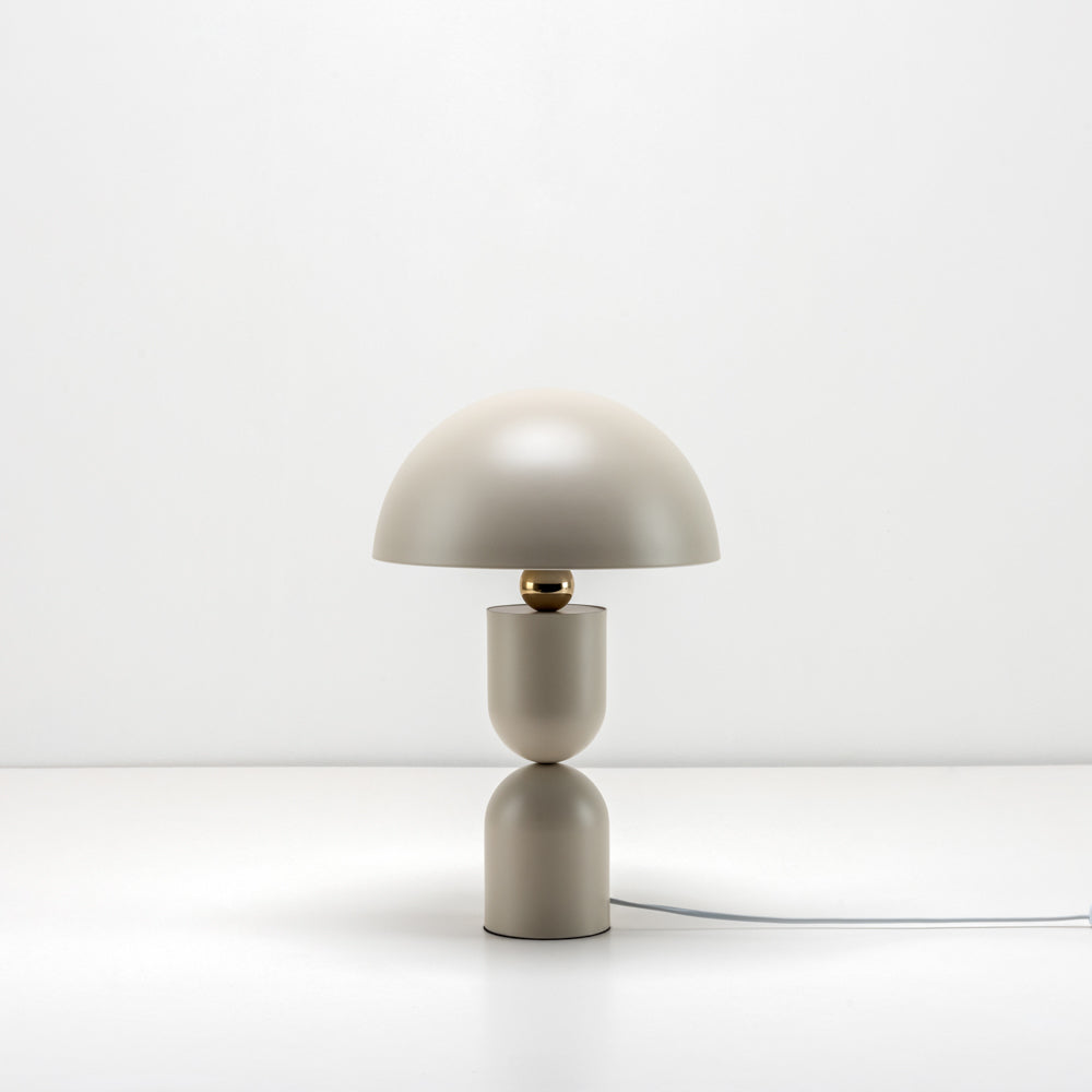 Mushroom Dome Table Lamp - Sand