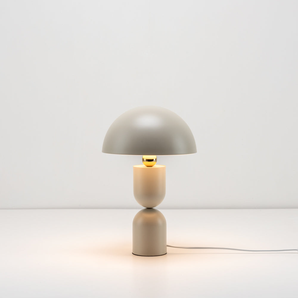 Mushroom Dome Table Lamp - Sand