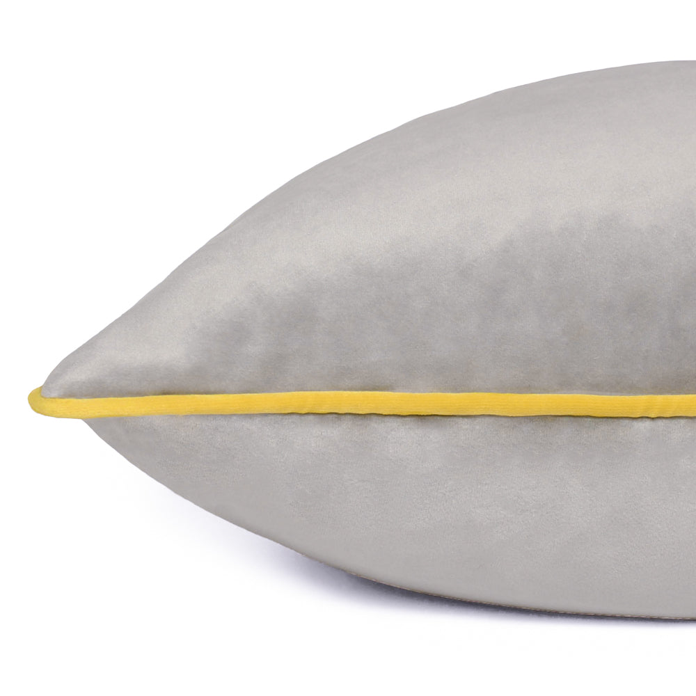 Meridian Velvet Cushion Dove/Cylon