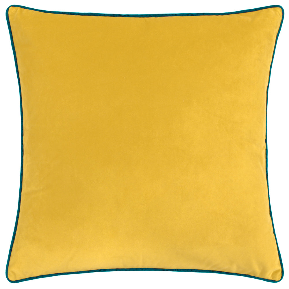 Meridian Velvet Cushion Cylon/Teal