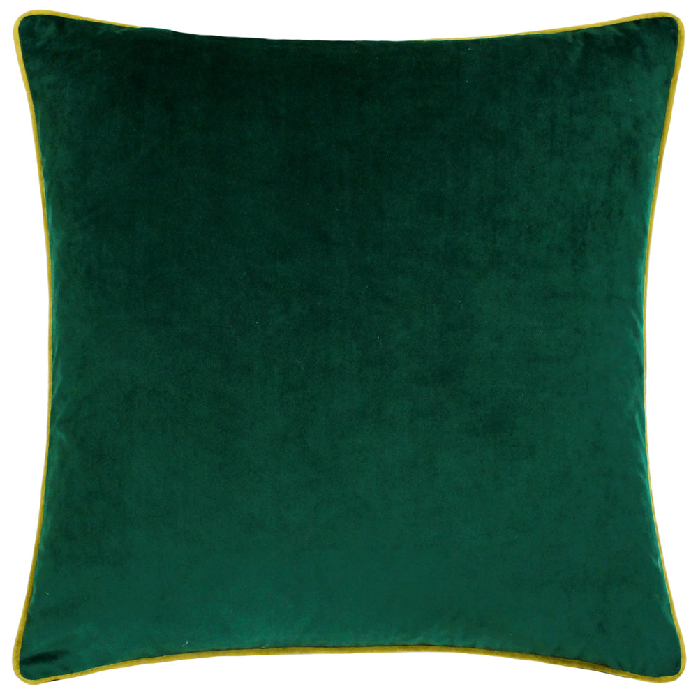 Meridian Velvet Cushion Emerald/Moss