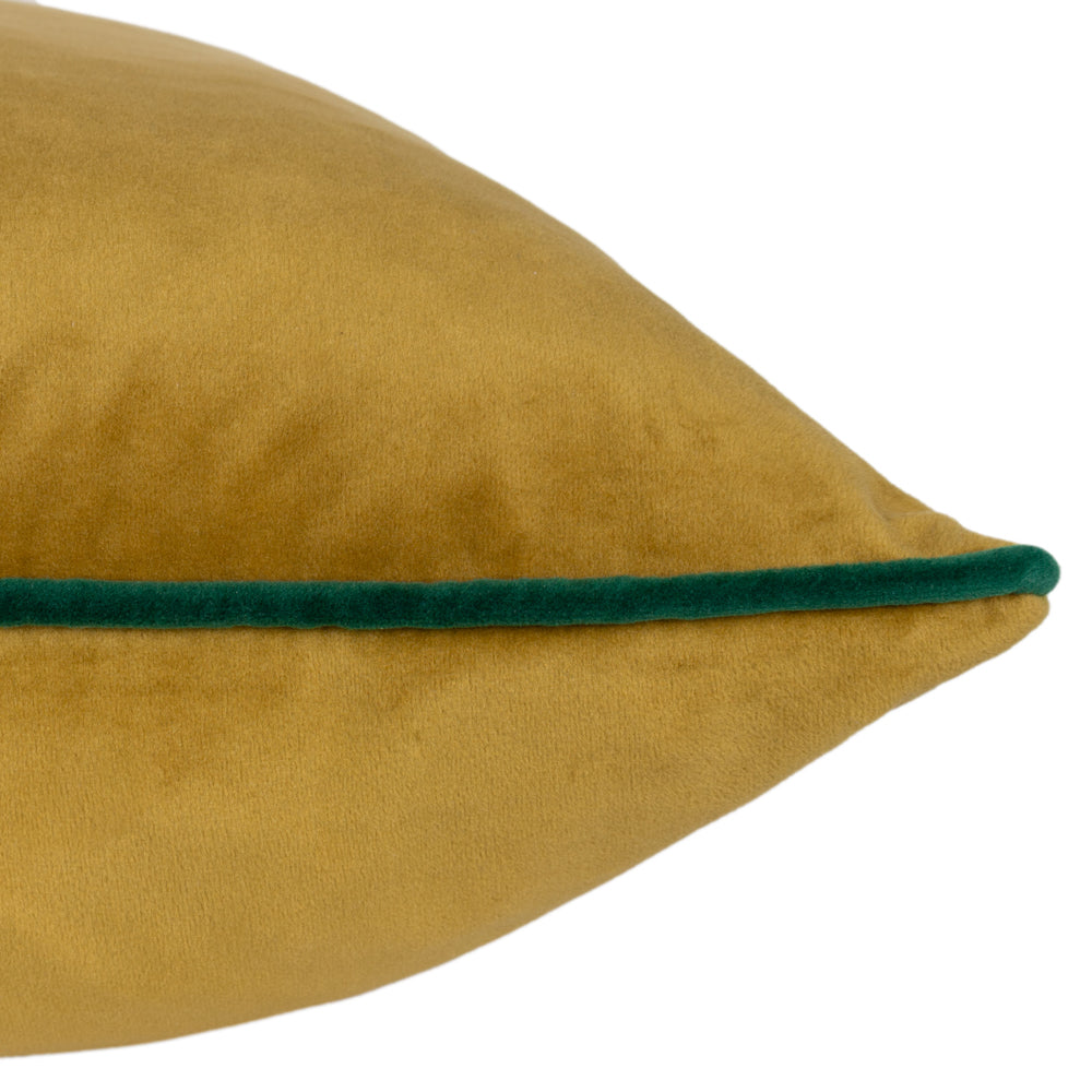 Meridian Velvet Cushion Moss/Emerald