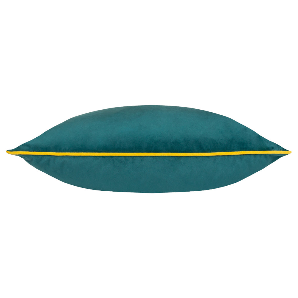 Meridian Velvet Cushion Teal/Cylon
