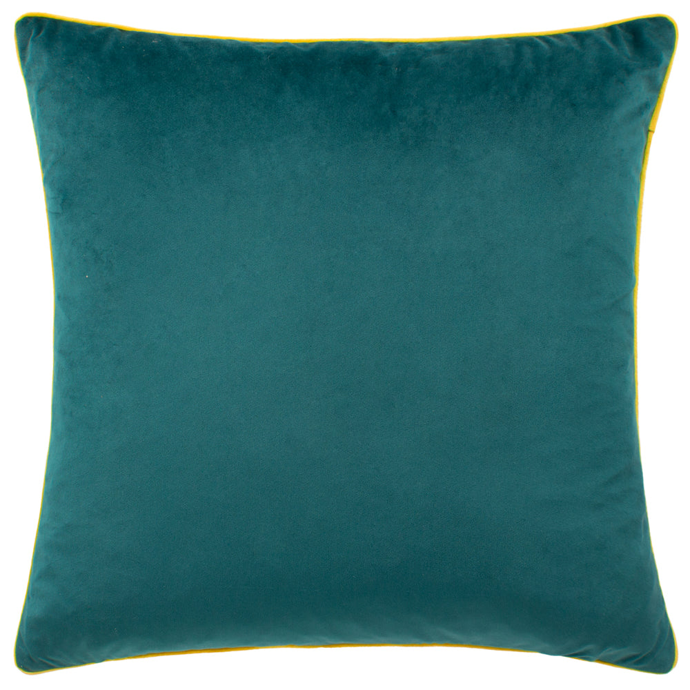 Meridian Velvet Cushion Teal/Cylon
