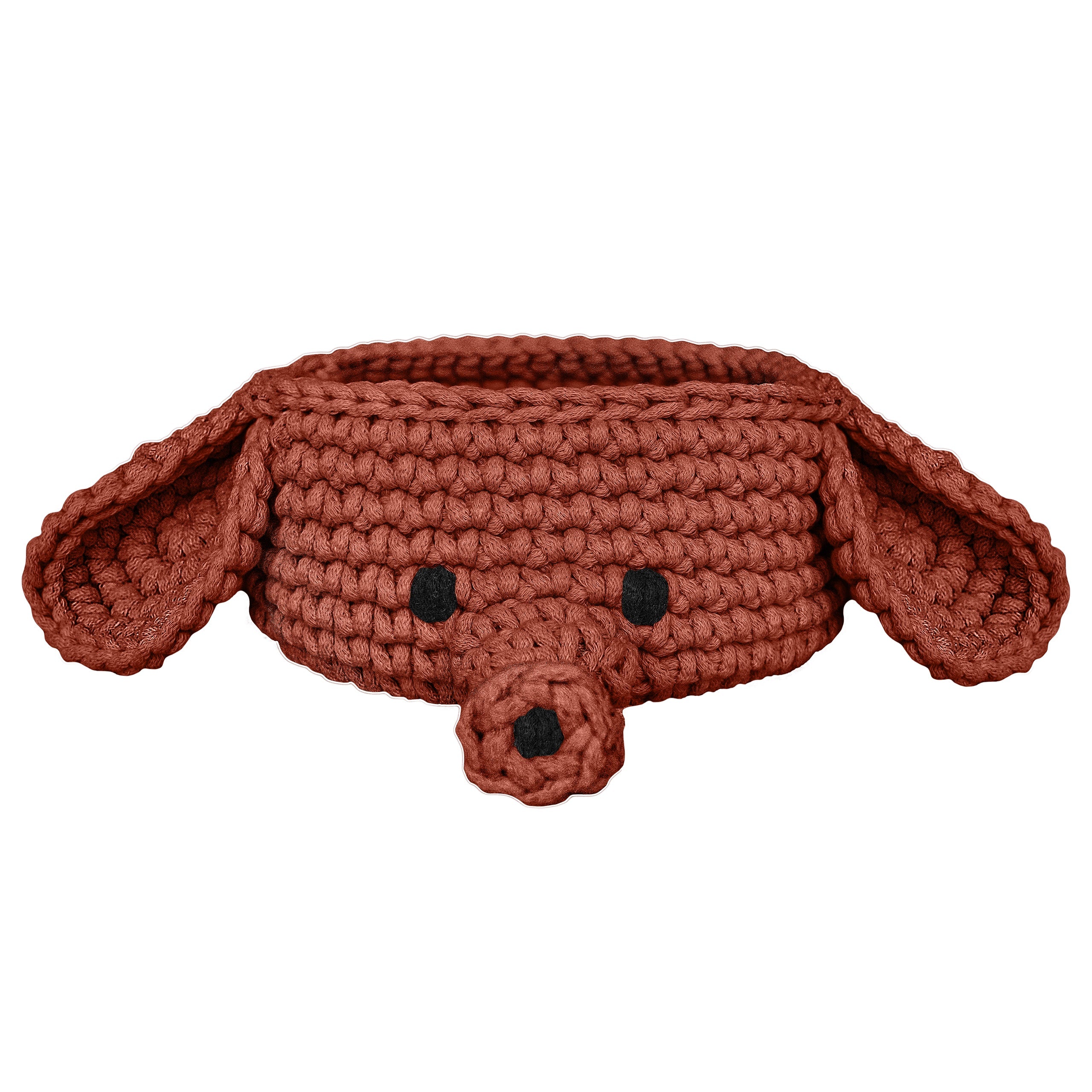 Elephant Basket - Terracotta