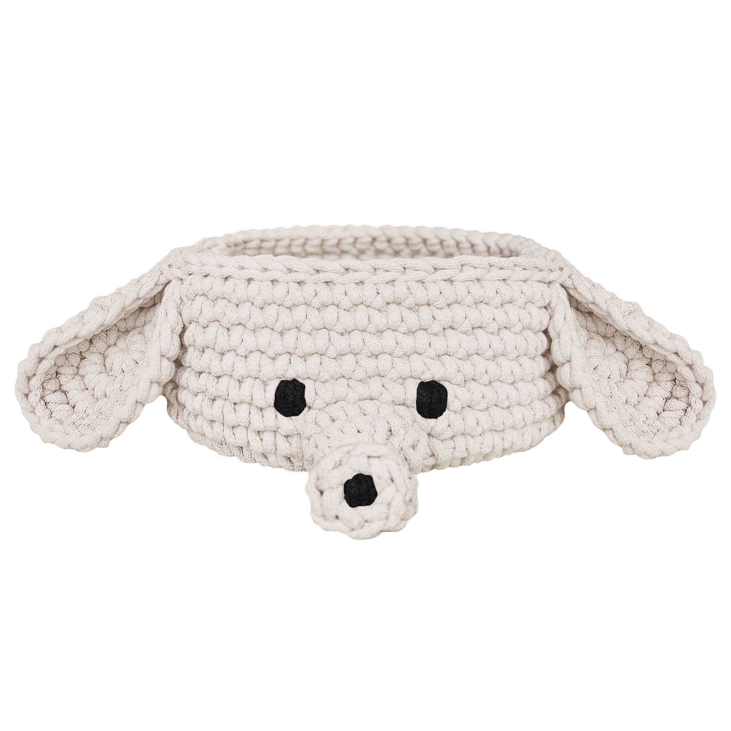 Elephant Basket - Ivory