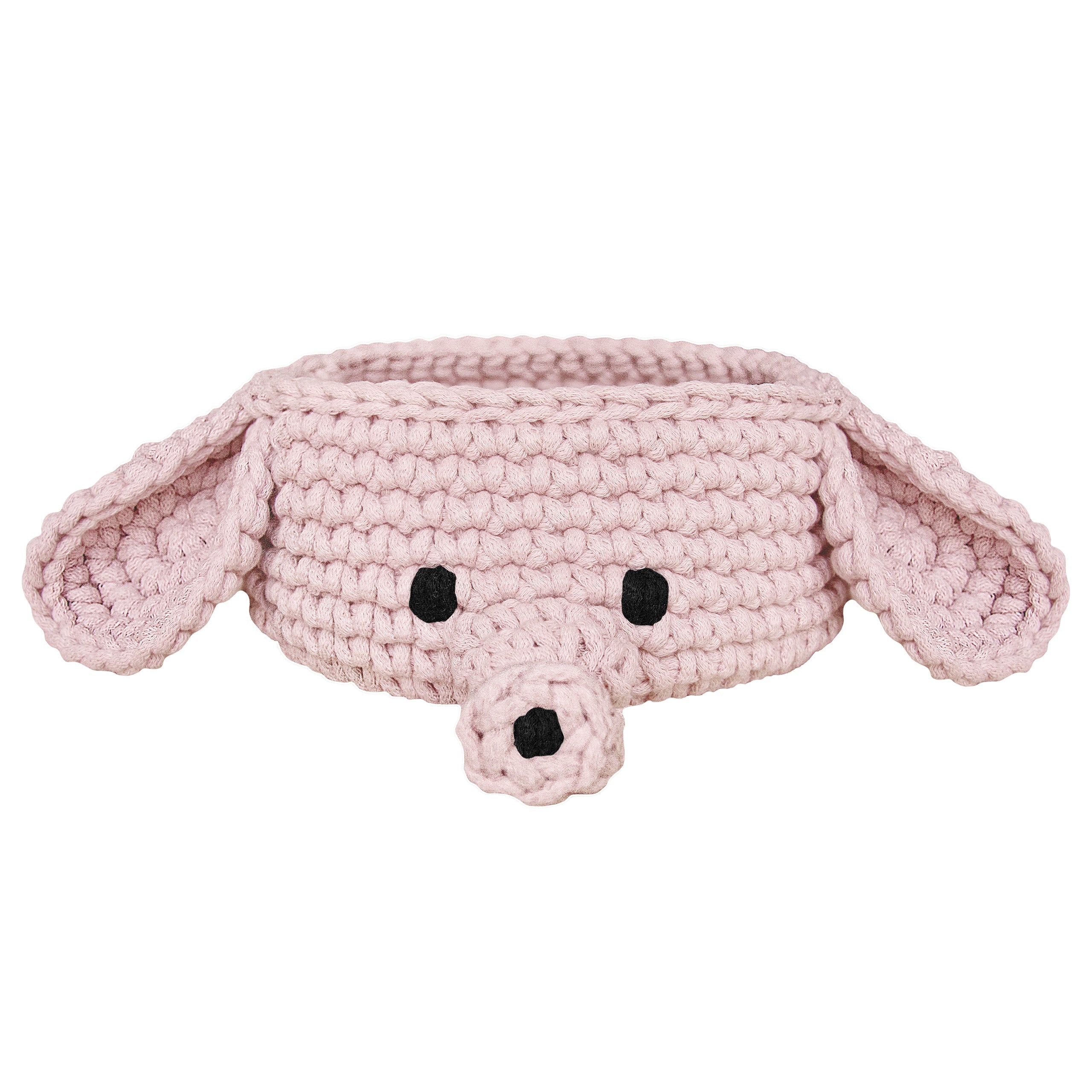 Elephant Basket - Pale Pink