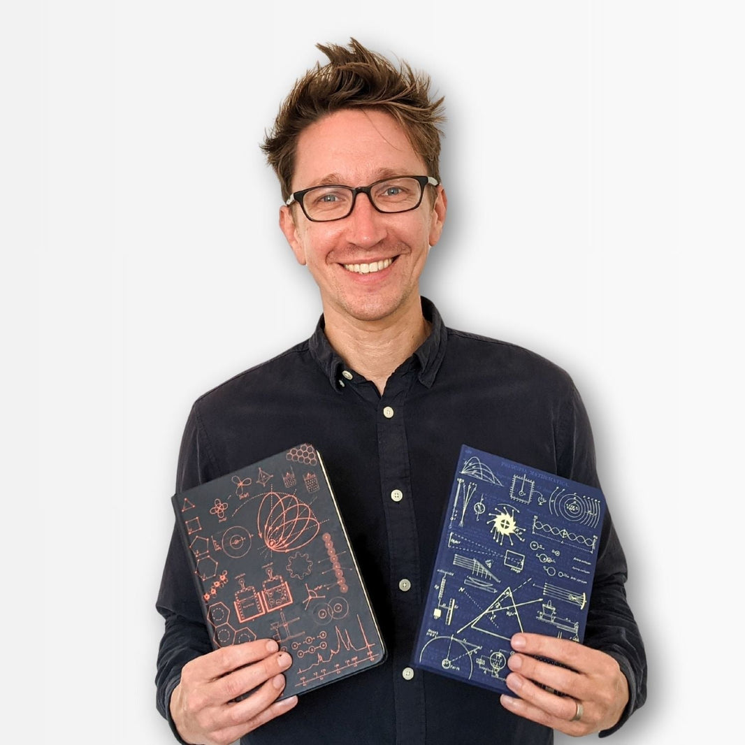 Atoms to Astronauts: Founder Damian on Science-Inspired Notebooks