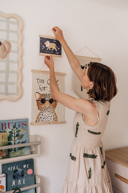 Lion & The Pear Nursery Prints - Founder Interview with Stephanie