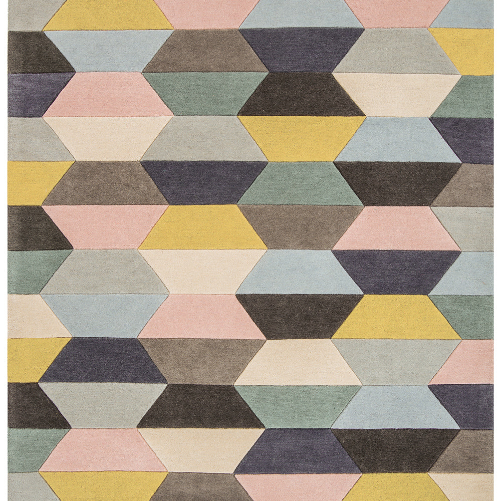 Funk Honeycomb Pastel Rug