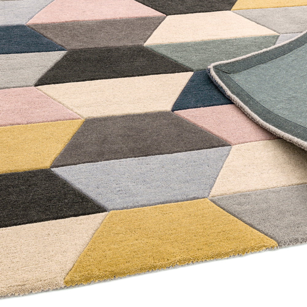 Funk Honeycomb Pastel Rug