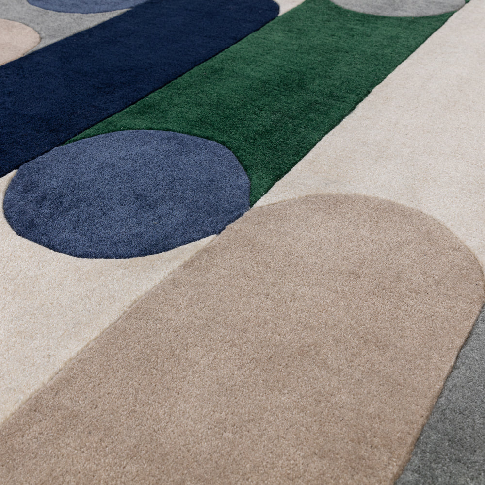 Romy Morse Blue Rug