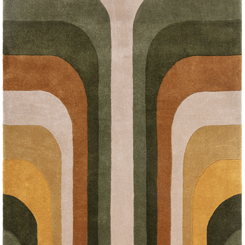 Romy Retro Green Rug