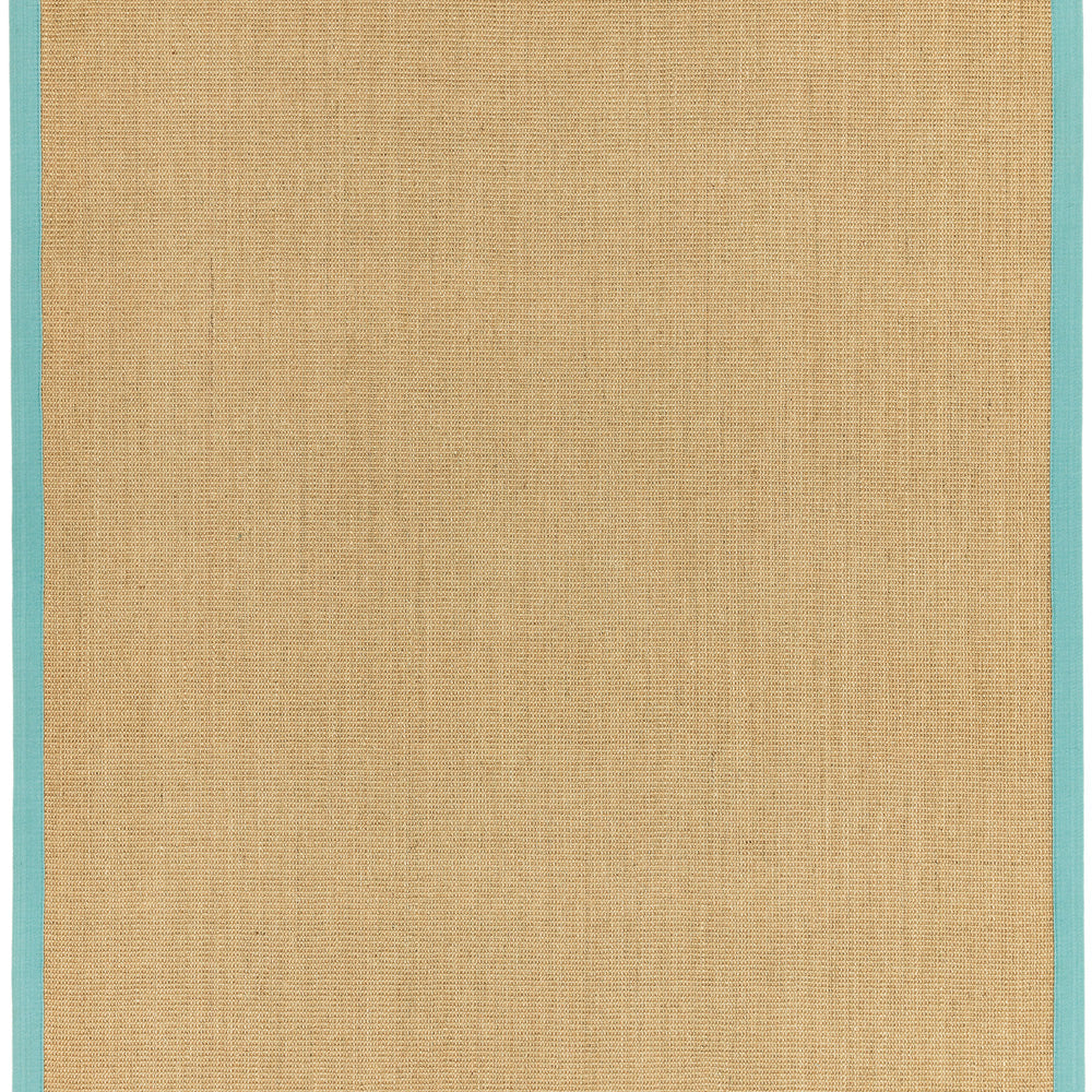 Sisal Linen/Aqua Rug