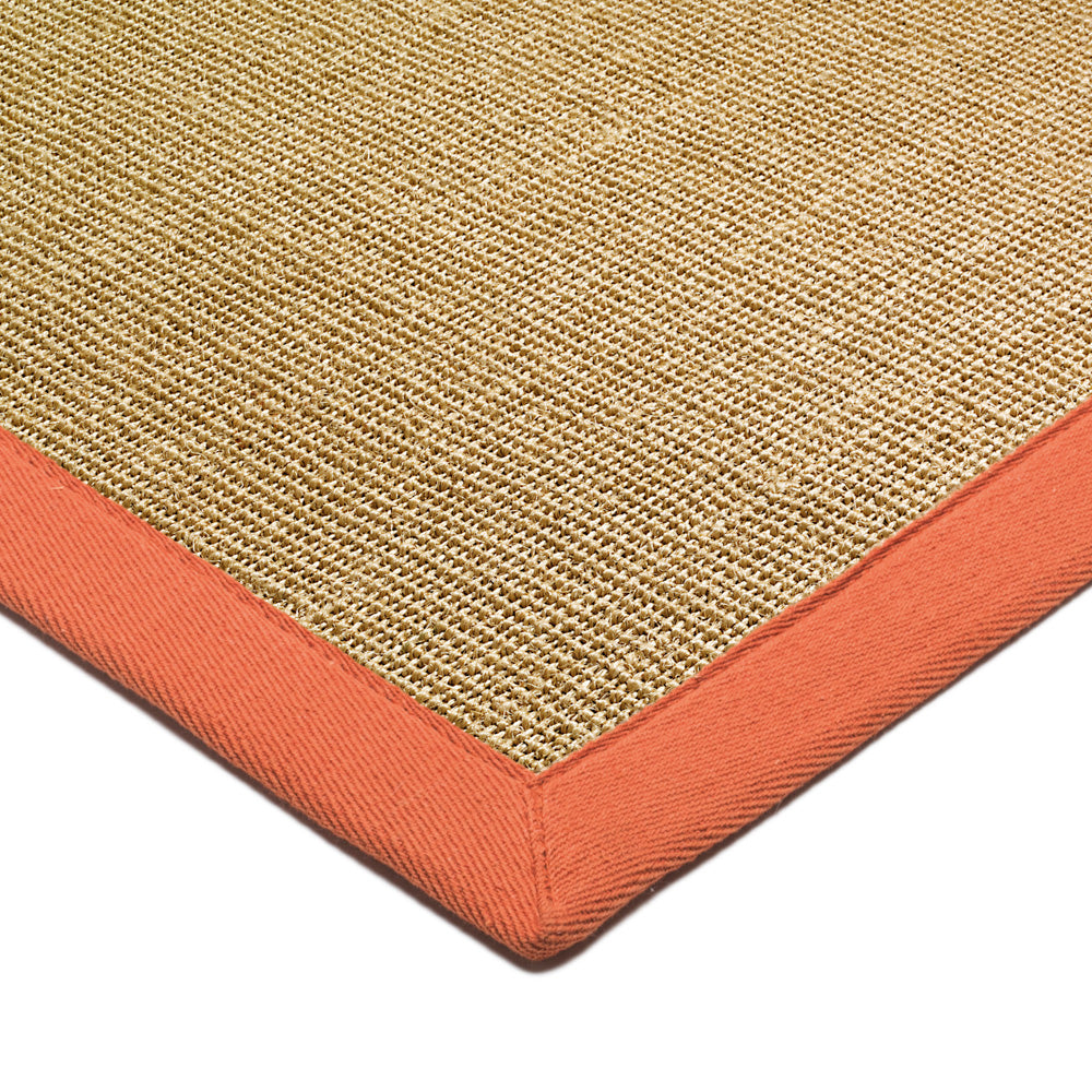 Sisal Linen/Orange Rug