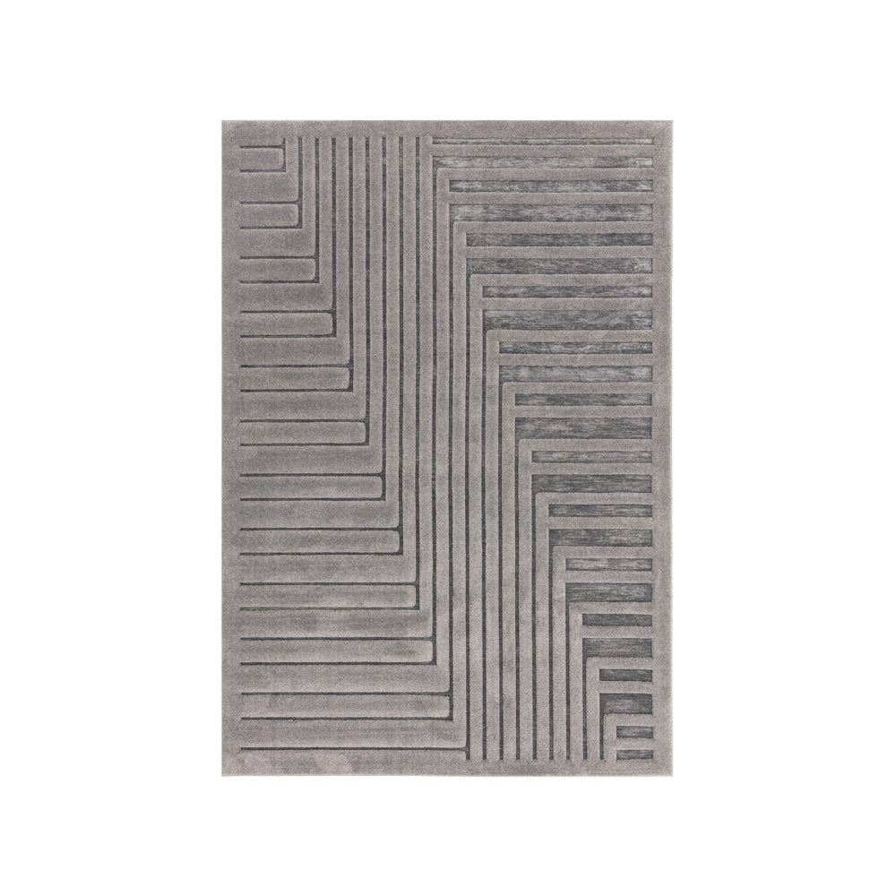 Valley Connection Rug- Charcoal