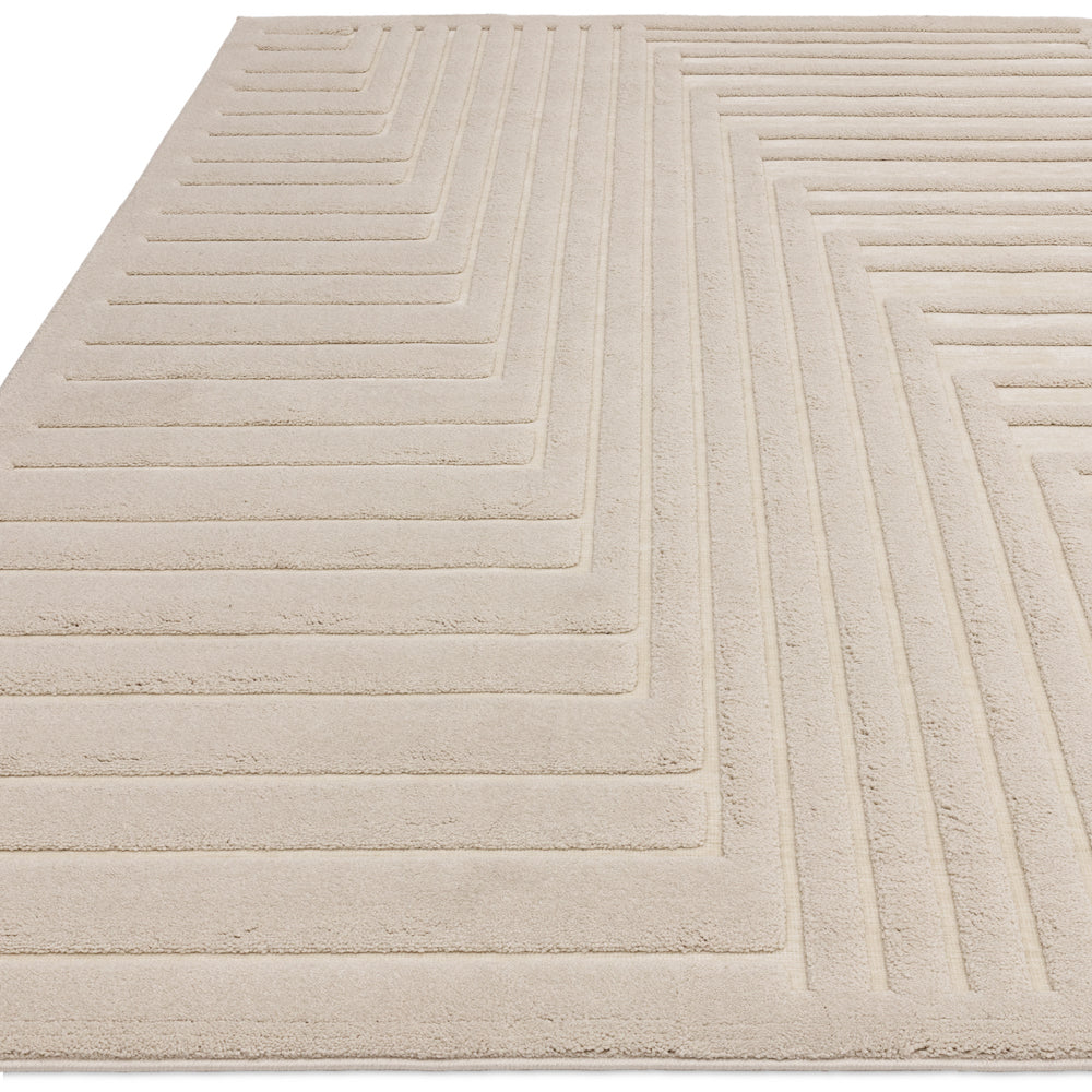 Valley Connection Rug- Ivory